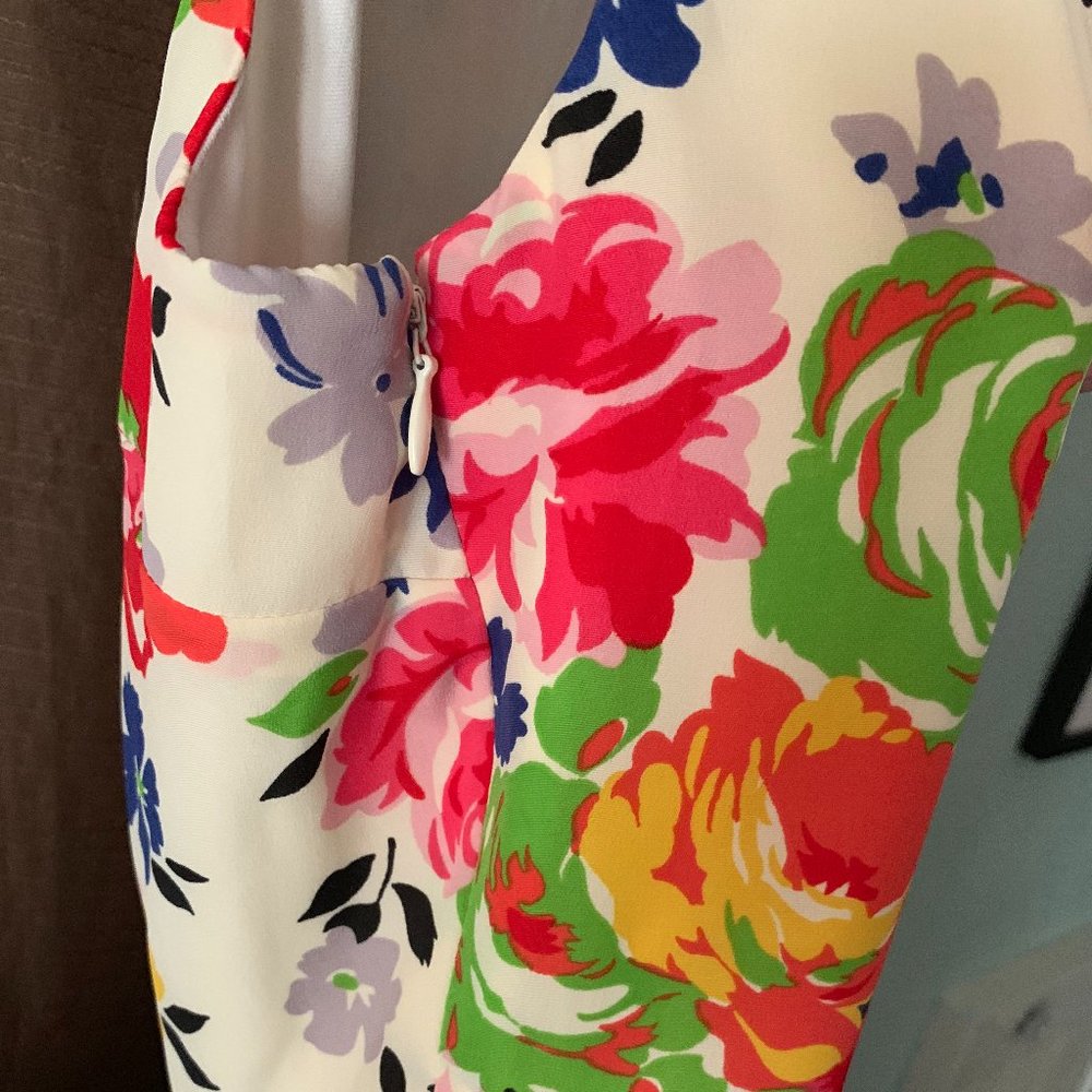 Betsey Johnson Floral Tea Dress - Picture 8 of 10